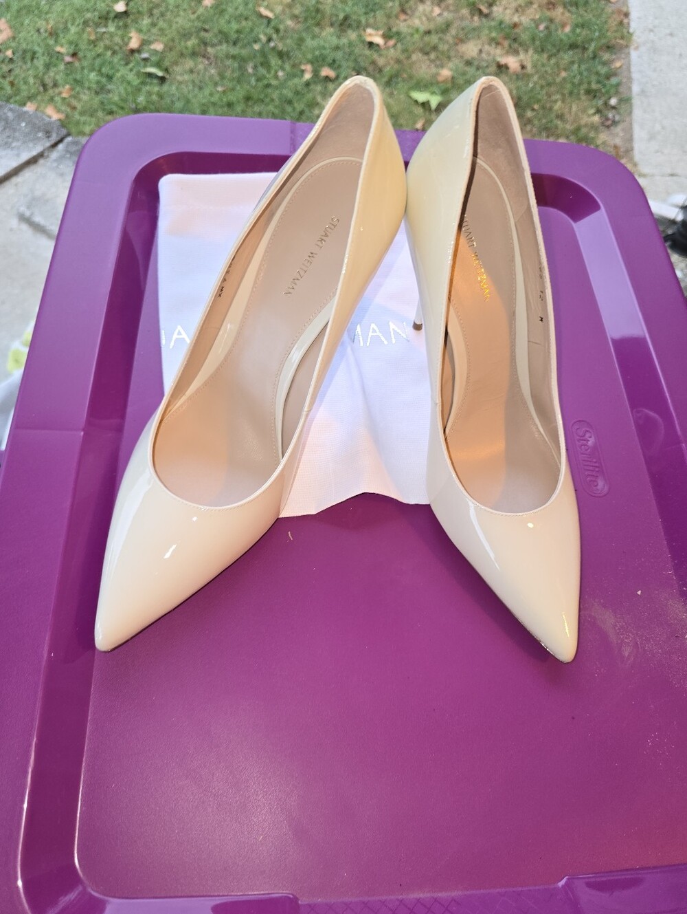 NEW Stuart Weitzman Heels In Box With Dustbag